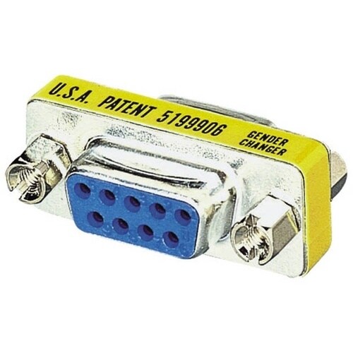 ELECOM 超小型アダプタD−Sub9pinメス