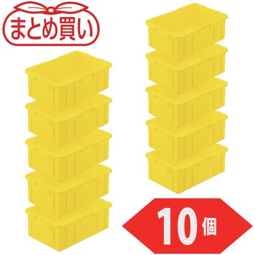 TRUSCO まとめ買い NS型コンテナ 10L