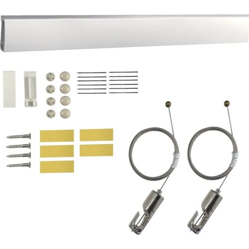 福井金属工芸 レールサン ピクチャーレール 壁面用