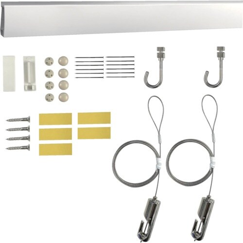 福井金属工芸 レールサン ピクチャーレール 壁面用