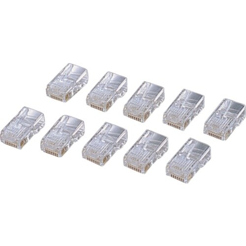 ELECOM CAT5E対応RJ45コネクタ10個