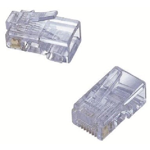 ELECOM CAT5E対応RJ45コネクタヨリ線