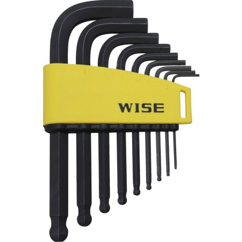 WISE ボールポイント 黒染め9本セット(ショー