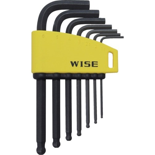 WISE ボールポイント 黒染め7本セット(ショー