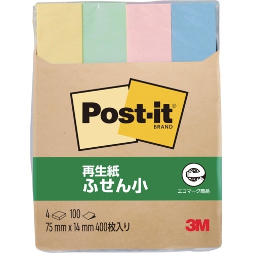 3M ポスト・イット 75X14mm 100枚X4