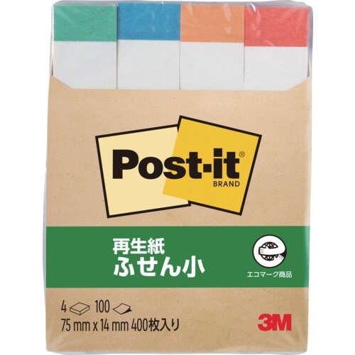 3M ポスト・イット 75X14mm 100枚X4