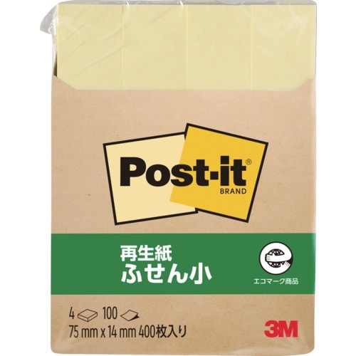 3M ポスト・イット 75X14mm 100枚X4