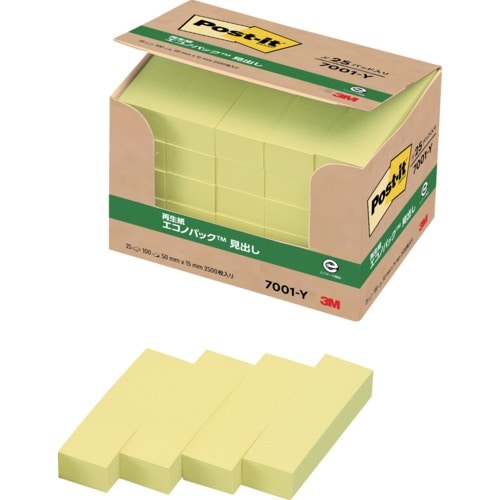 3M ポスト・イット 50X15mm 100枚X2