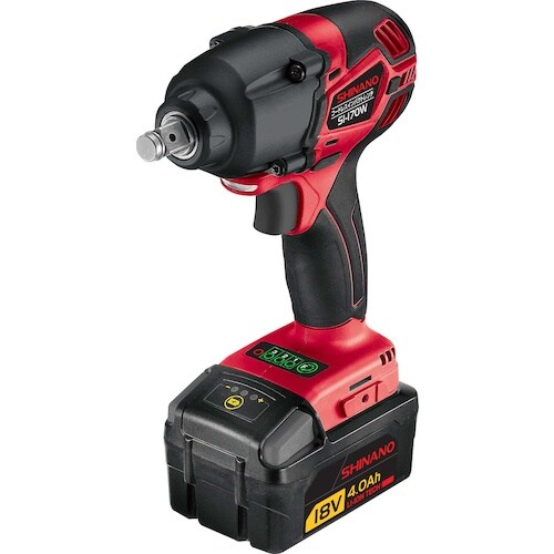 SI コードレスインパクトレンチ 電池パック2個セ