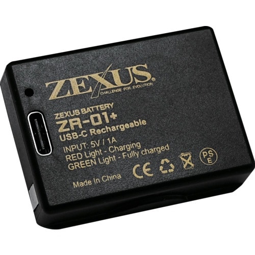 ZEXUS 専用リチウム電池 ZR−01+