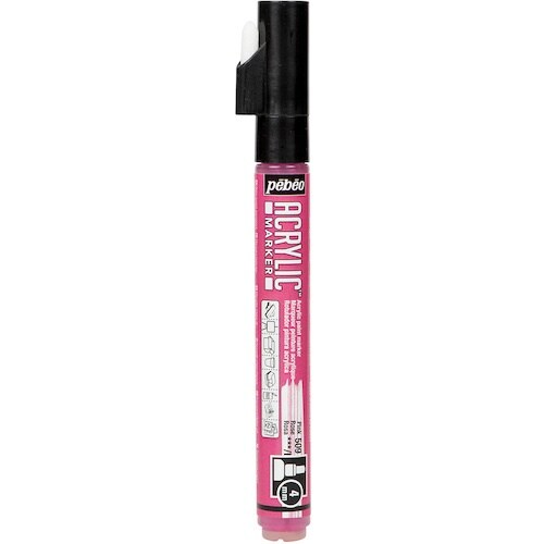 Pebeo アクリリックマーカー 4mm 中太ラウ