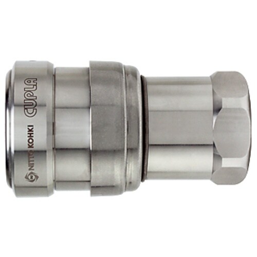 日東 ゼロスピルカプラ ステンレス製 ふっ素ゴムF