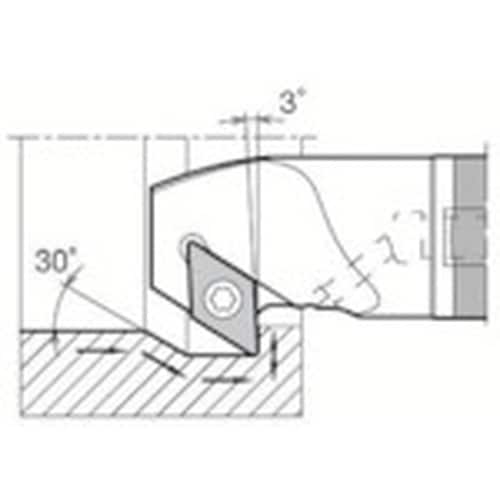 京セラ 引き加工用超硬防振バー E−SDZC−A