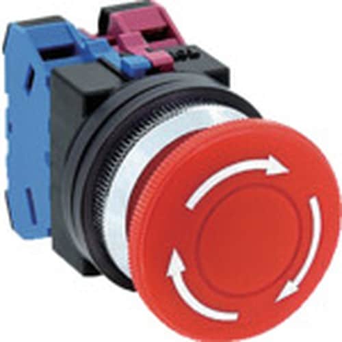 IDEC φ30プッシュロックターンリセットスイッ