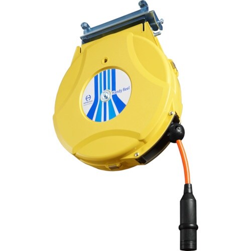 日平 ハンディーエアーリール 6.4×15m 黄
