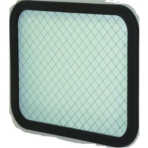 SHINOHARA ゴム窓枠網入ガラス