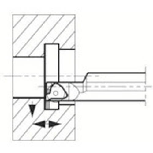京セラ 大内径深溝入れ加工用ホルダ KGIA