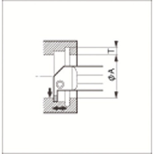 京セラ 大内径深溝入れ加工用ホルダ KIGM−8