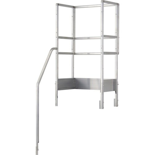 TRUSCO 階段片手すり天場三方手すり