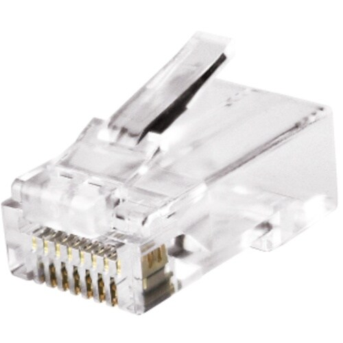 JEFCOM カテゴリー5eモジュラープラグ(貫通