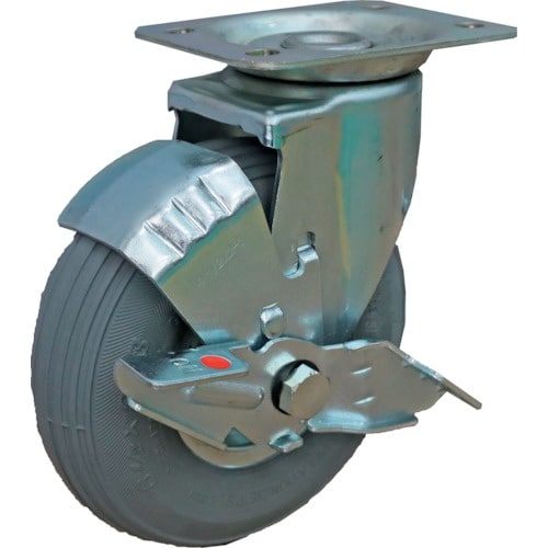 ヨドノ ノーパンクタイヤ自在車ストッパー付