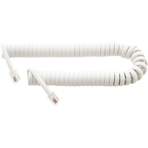 MCO 受話器用カールコード クロス結線