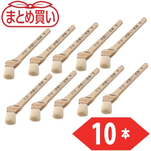 TRUSCO まとめ買い高級ニス刷毛 10号 30