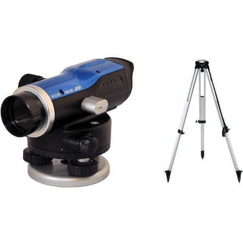 KDS 自動レベルRS26倍 三脚付