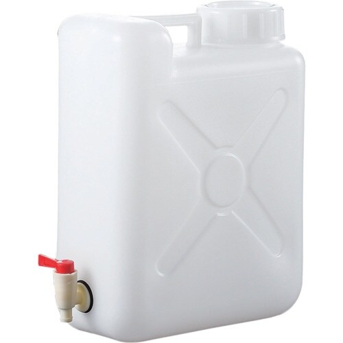 サンプラ ラボテナー コック付 20L 広口