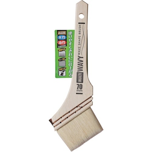 アサヒペン ウェーブ化繊ハケ WAVY多用途用 7