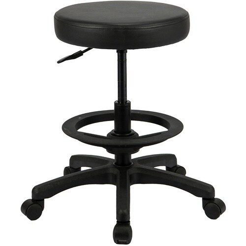 ナカバヤシ ラウンドOAチェア ハイタイプ 足置き