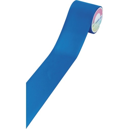 緑十字 フロアラインテープ 青 FRTG−100B