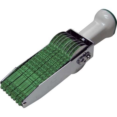 SANBY テクノタッチ回転印 英欧文用 5号8連