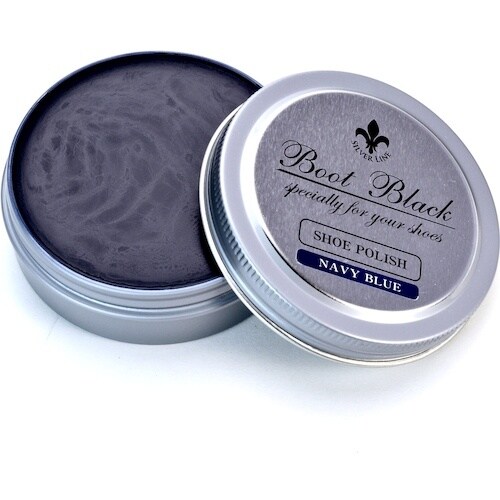 コロンブス ブートブラックシルバーライン シューポ