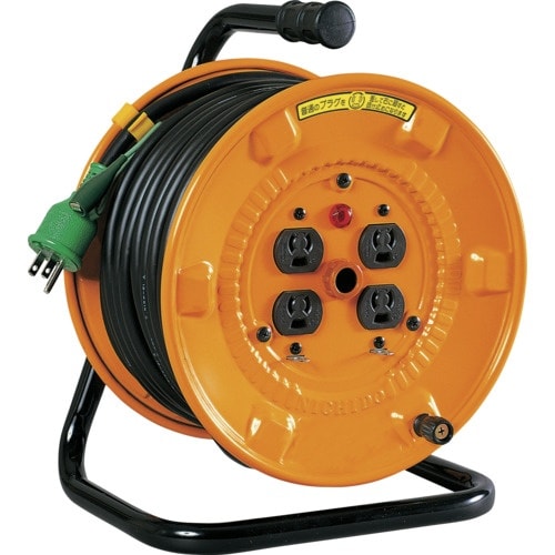 NICHIDO 電工ドラム 100V アース付 抜