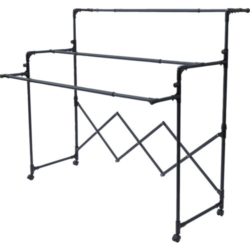 TENMA 折りたたみ伸縮多機能物干し PSBK−