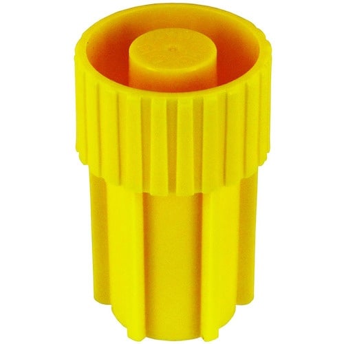 たくみ 重なる鉄筋キャップ イエロー(12個入)