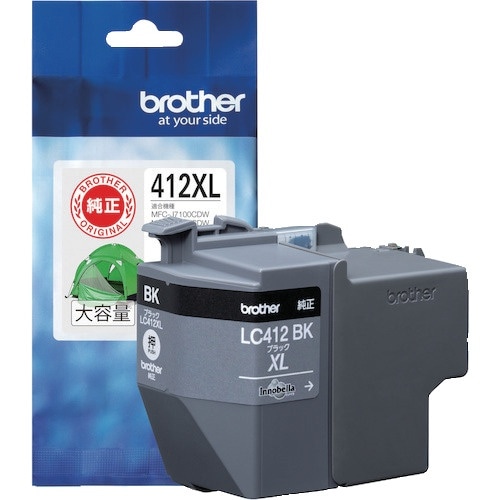 brother LC412XLBK インクカートリ