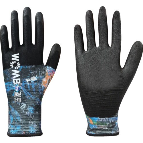 トワロン 水性ポリウレタン背抜き手袋 WOMB−M