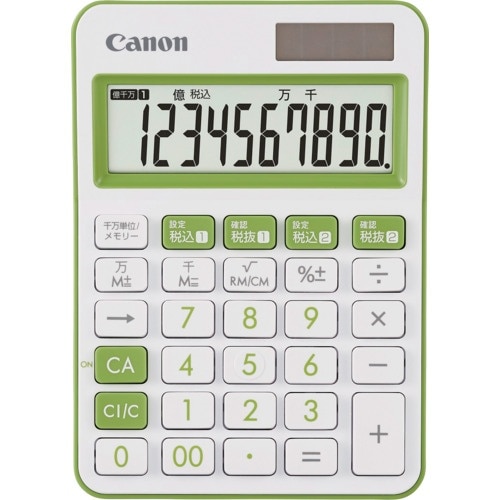 キヤノン 電卓 LS−105WUC−GR JPN
