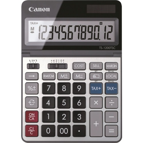 キヤノン 電卓TS−1200TSC