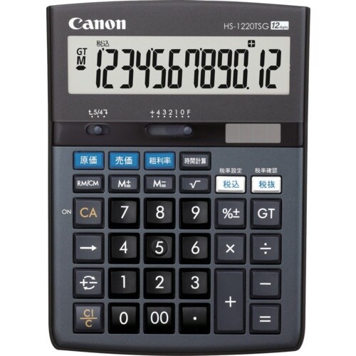 キヤノン 電卓 HS−1220TSG SOB