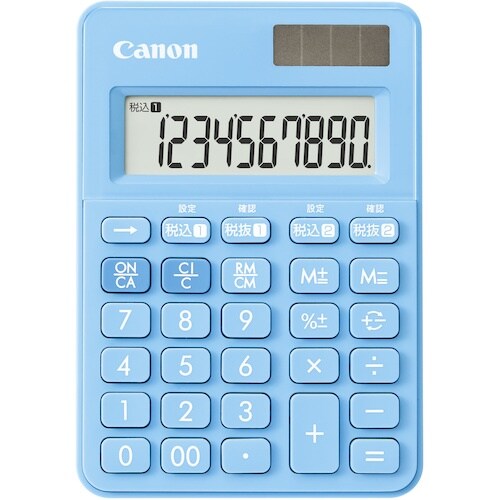 キヤノン 電卓 LS−100WT−AB JPN S