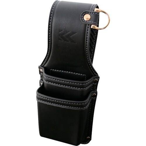 フジ矢 圧着2段ホルダー(黒金)