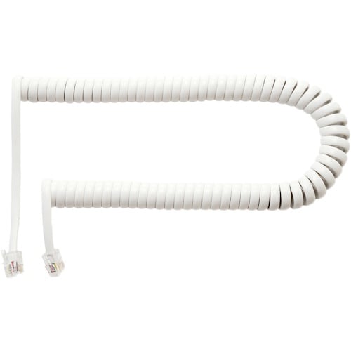 MCO 受話器用カールコード 0.3m クロス