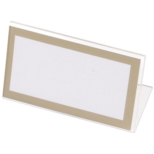 CROWN L型カード立PET製【33680】