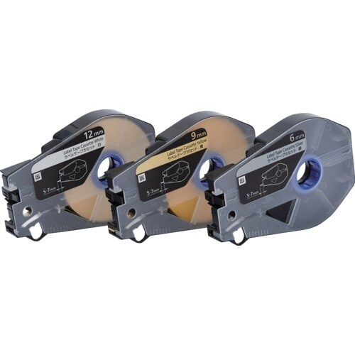 キヤノン ラベルテープカセット 6mmx30m 白