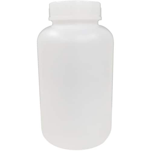 KOKUGO PE広口瓶 白 3L 10本入