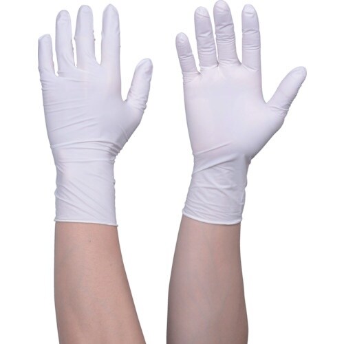 TRUSCO まとめ買い 使い捨てニトリル手袋TG