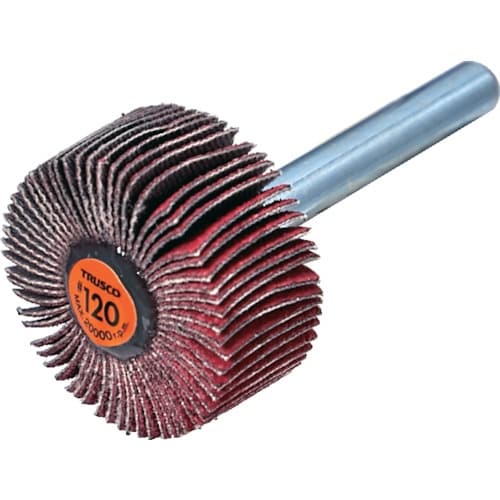 TRUSCO セラミックフラップホイール 軸径6m